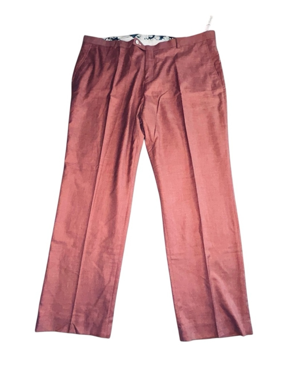 Paisley & Gray Men's Dress Pants in Rust